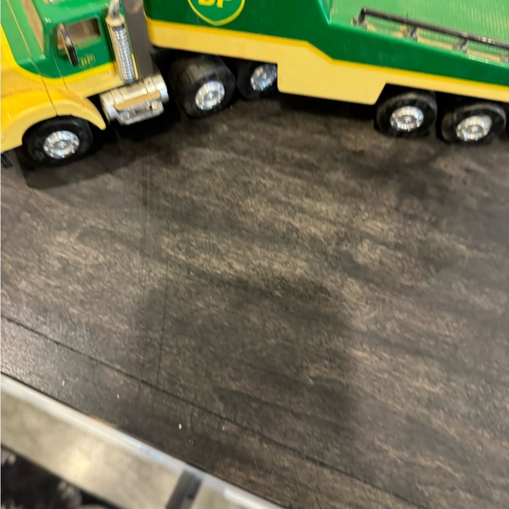 BP Green and Yellow Toy Truck - Kids Toys